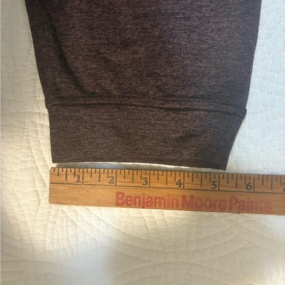 Lululemon Soft Jersey Fit Joggers Brown Size 10 Like New loungewear - Picture 5 of 14